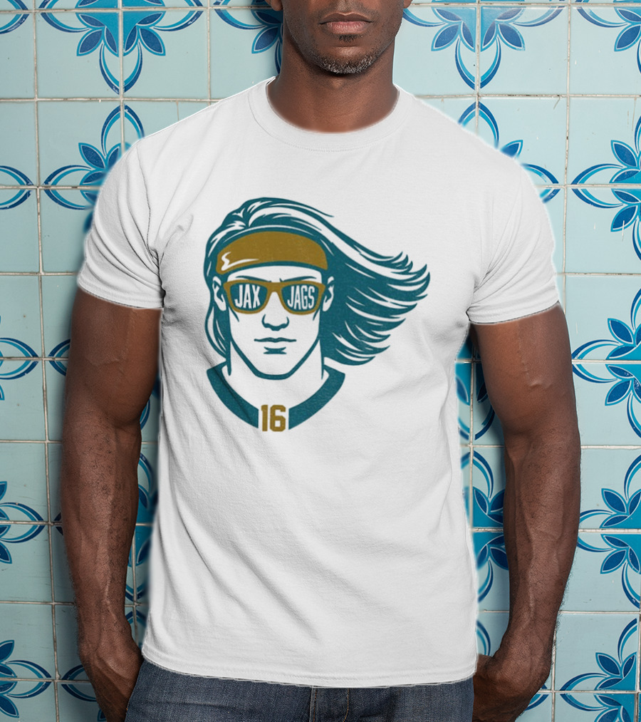 Trevor Lawrence Jax Jags Football Cartoon 16 T-Shirt
