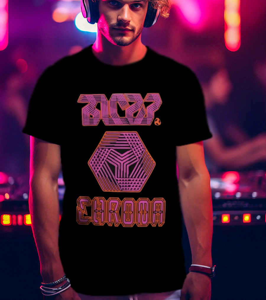 Bicep Chroma Hexagonal Geometric T-Shirt