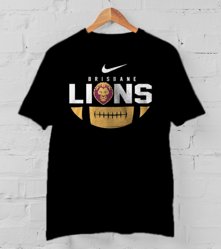 Brisbane Lions Nike Pride Of Brisbane Town Go Lions T-Shirt