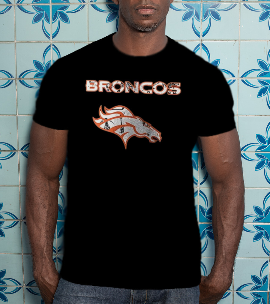 Denver Broncos Star Wars Darth Vader Broncos T-Shirt