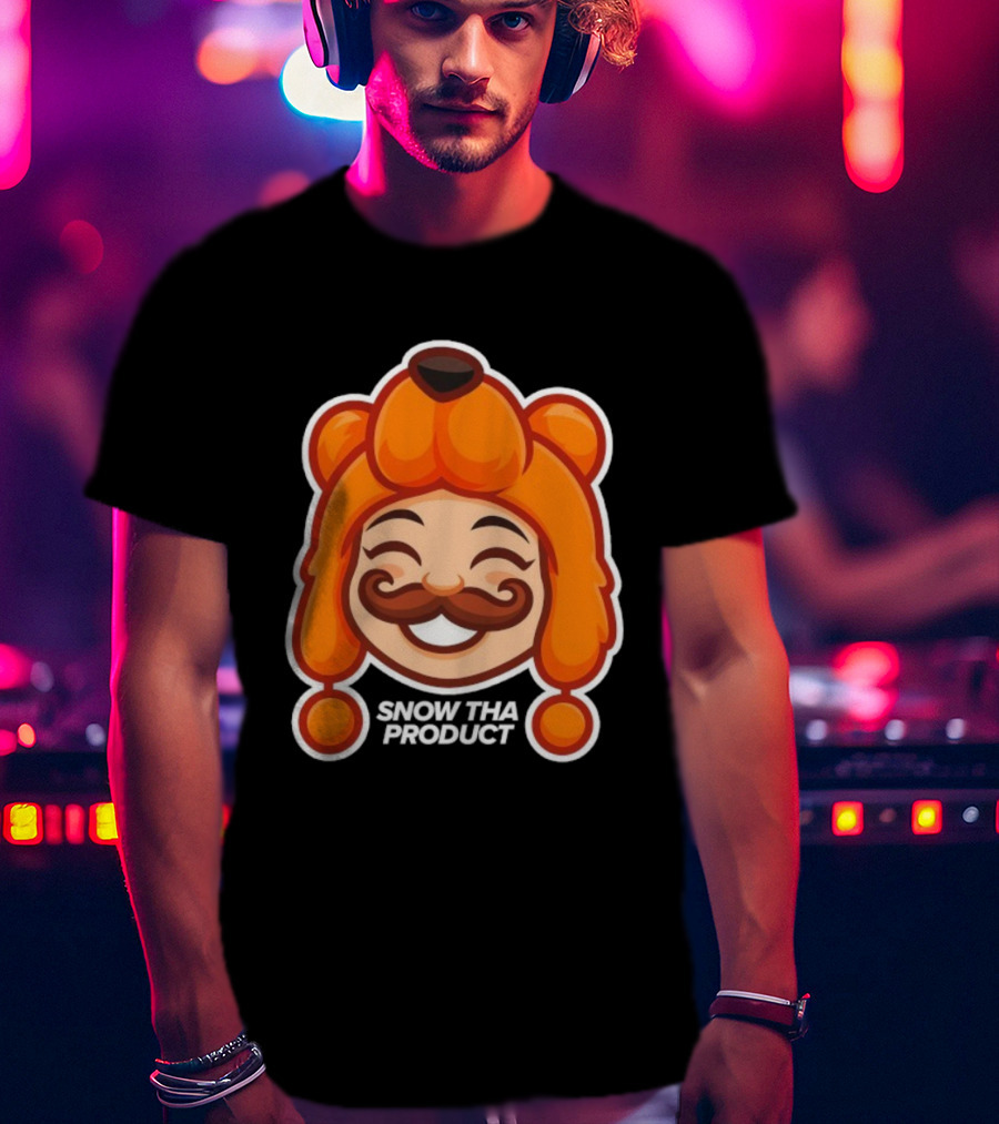 Snow Tha Product Everydaydays Mustache Bear Hat T-Shirt