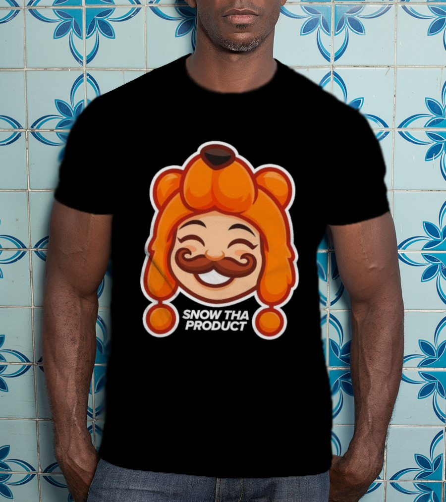 Snow Tha Product Everydaydays Mustache Bear Hat T-Shirt