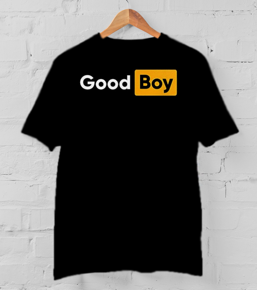 Good Boy Parody Block T-Shirt