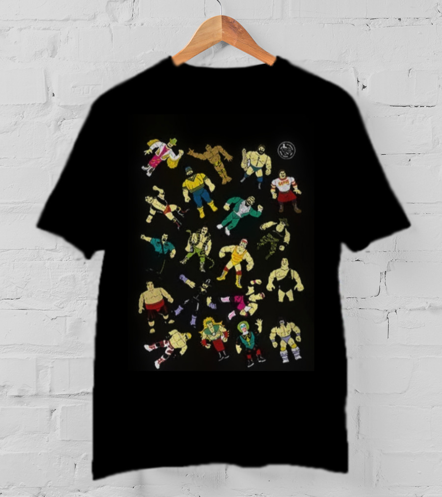WWF Legends Hasbro Action Figures Vintage Collection T-Shirt