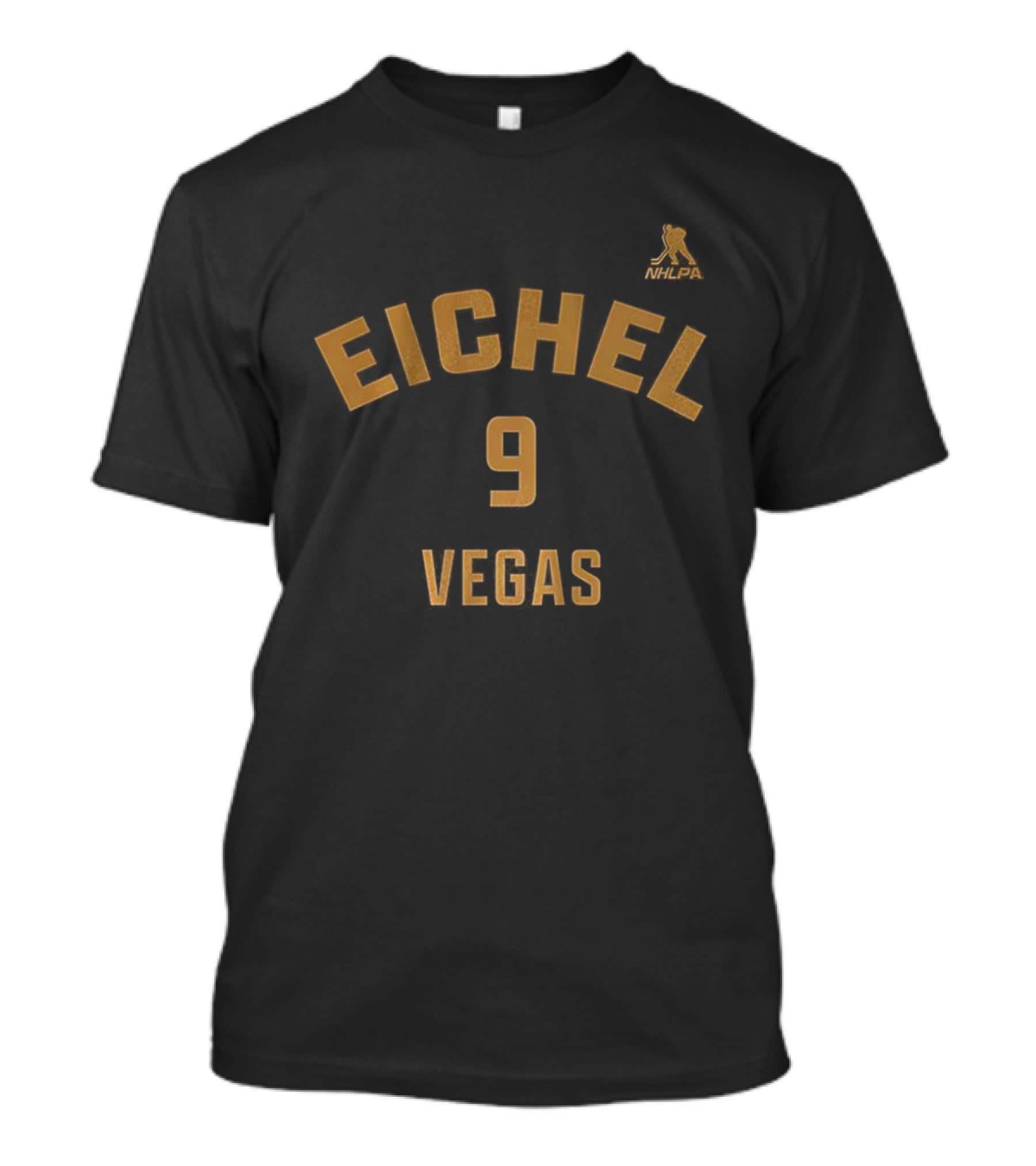 Jack Eichel 9 Vegas Golden Knights Name And Number T-Shirt