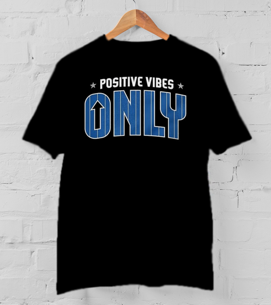 Positive Vibes Only Orlando Magic Basketball T-Shirt