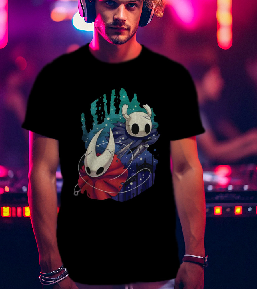 Protector Knight Silksong Hollow Knight Adventure T-Shirt