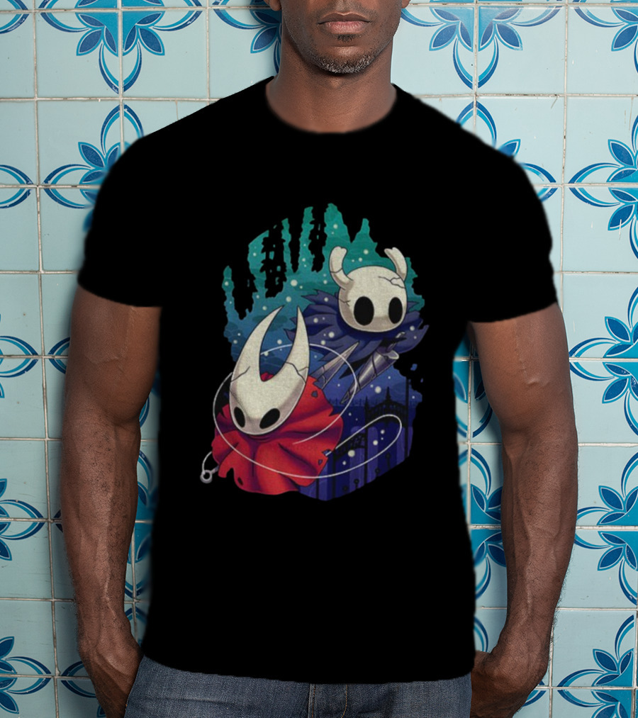 Protector Knight Silksong Hollow Knight Adventure T-Shirt