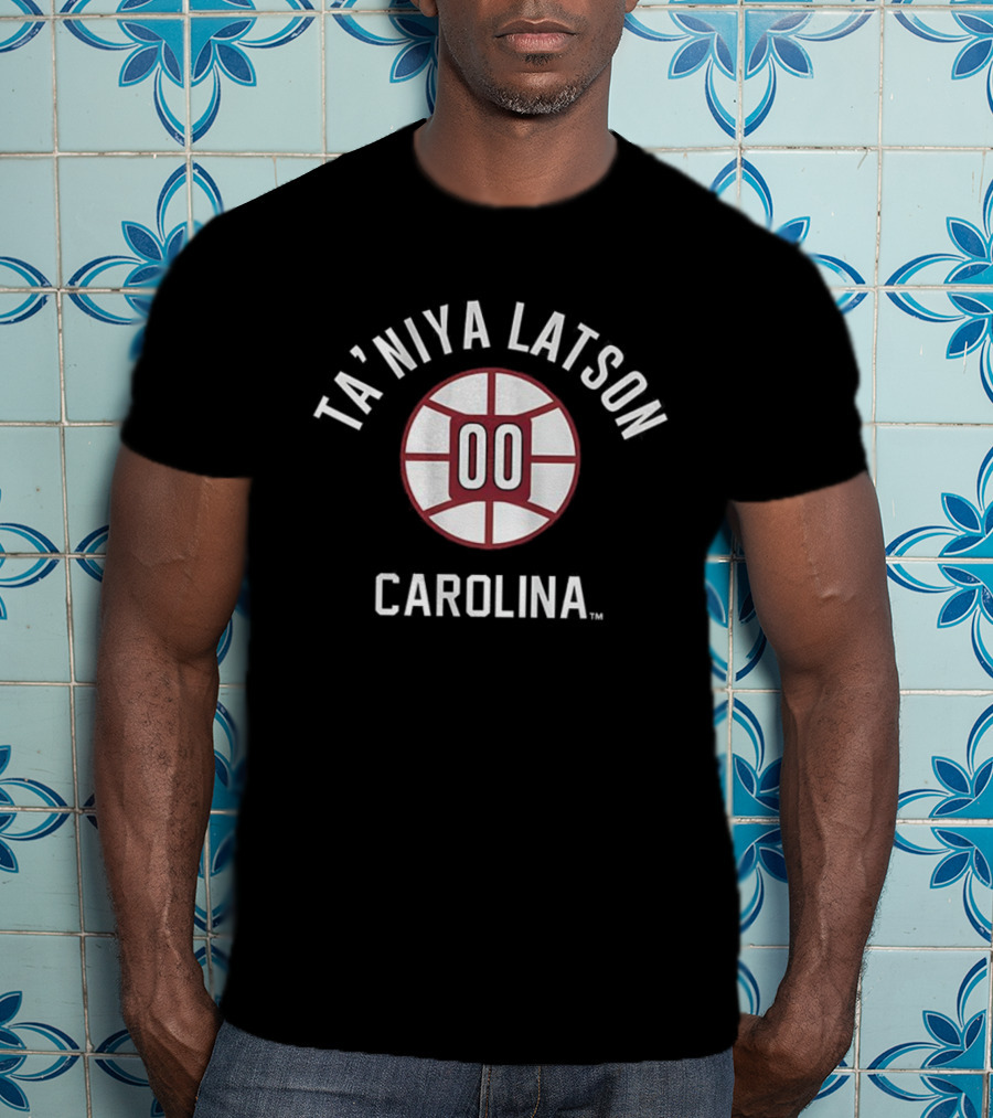 Ta'niya Latson Carolina 00 Basketball Ball T-Shirt