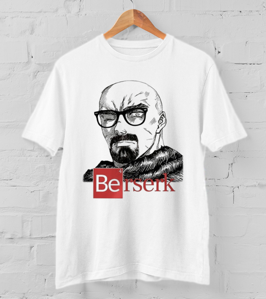 Berserk Anime Breaks Bad Inspired Fusion T-Shirt