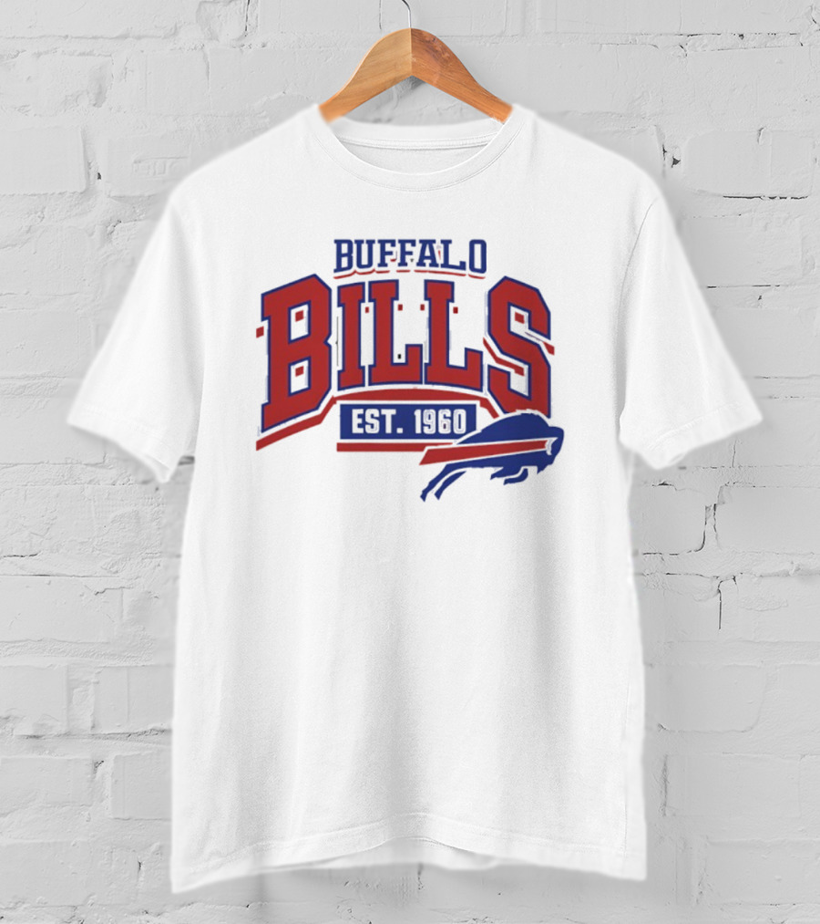 Buffalo Bills Est 1960 NFL Football Team T-Shirt