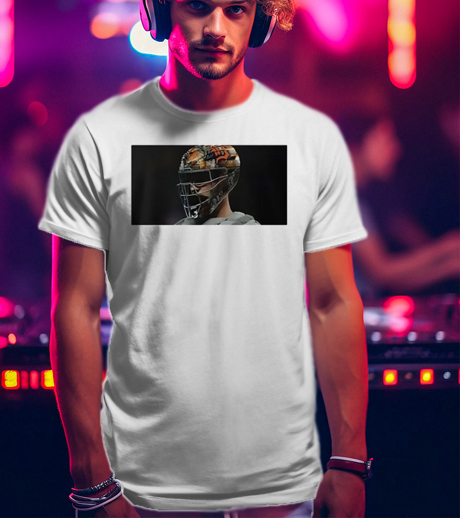 Dillon Dingler Number 13 Detroit Tigers Baseball Catcher Helmet T-Shirt