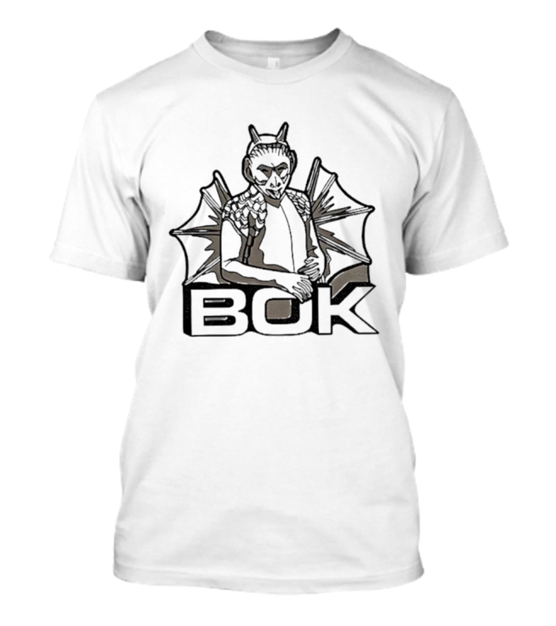 Doctor Who Bok Vintage Angel Statue T-Shirt