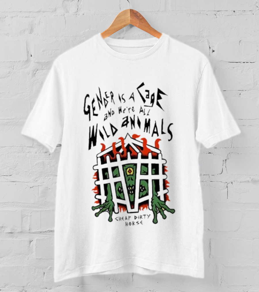 Ender Is A Cage And We’re All Wild Animals Cheap Dirty Horse T-Shirt