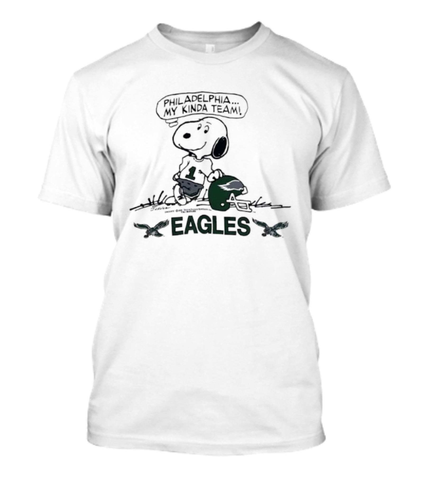 Philadelphia Eagles Snoopy Cool My Kinda Team T-Shirt