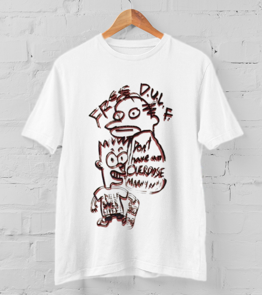 Free Dull Boy Under Oath With Slack Jaw T-Shirt