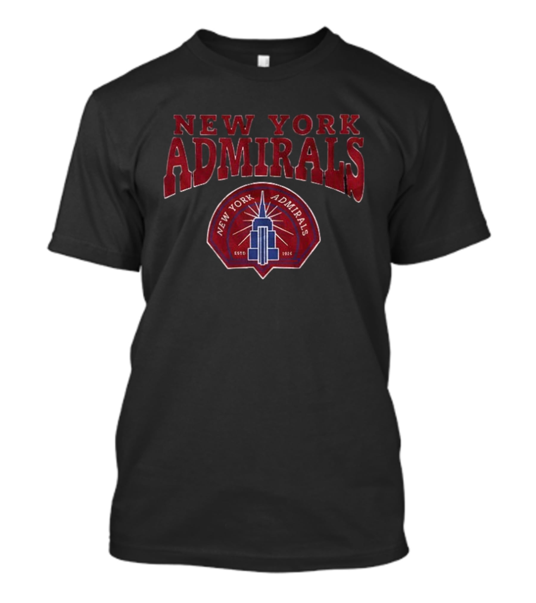 Heated Rivalry New York Admirals Hockey Scott Hunter NYC Tower T-Shirt