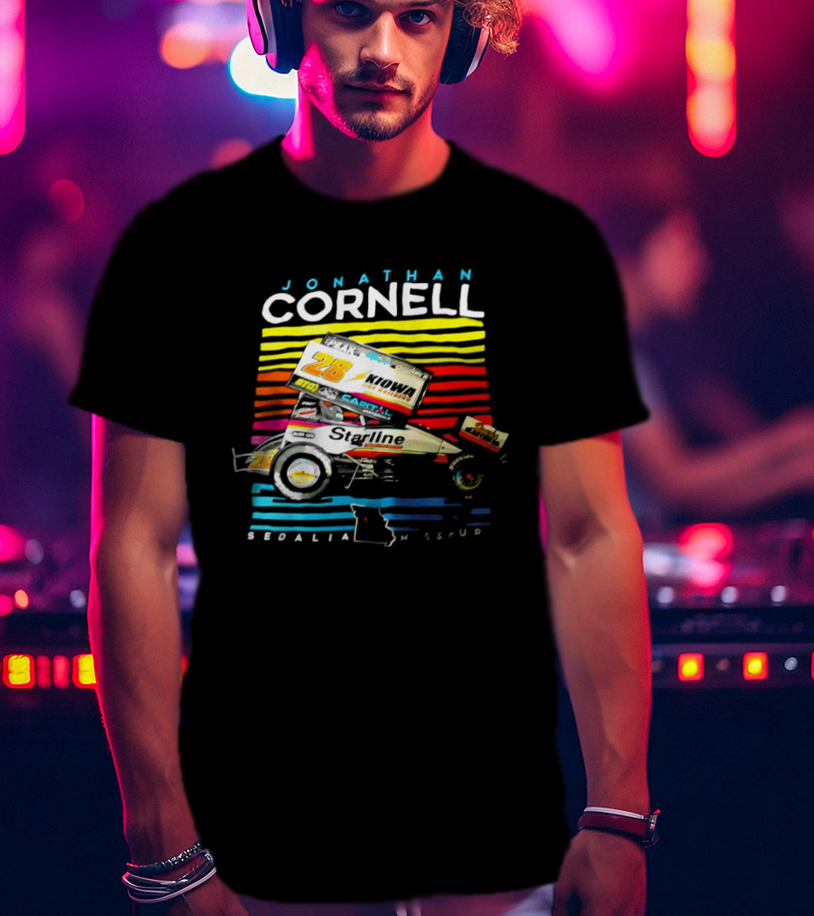 Jonathan Cornell Sedalia Missouri Kiowa Starline Car T-Shirt