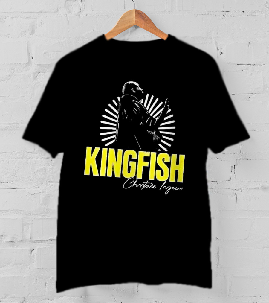 Kingfish Christone Ingram Blues Guitarist Iconic T-Shirt
