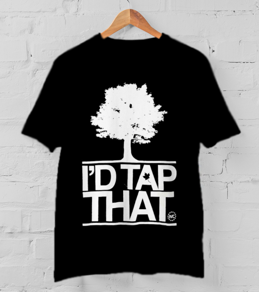 Tree I'd Tap That Pun With Maple Leaf T-Shirt
