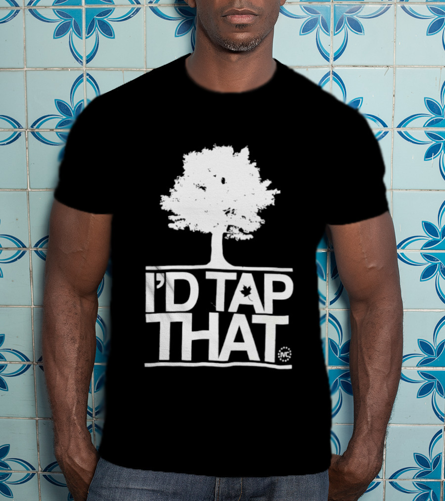 Tree I'd Tap That Pun With Maple Leaf T-Shirt
