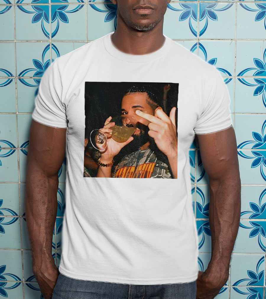 Drake Middle Finger Iceman Album 2025 T-Shirt