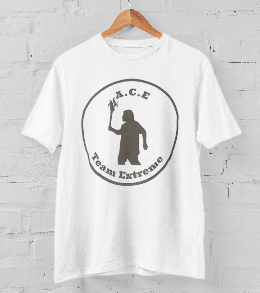 A.C.E Man Holding Torch Team Extreme T-Shirt