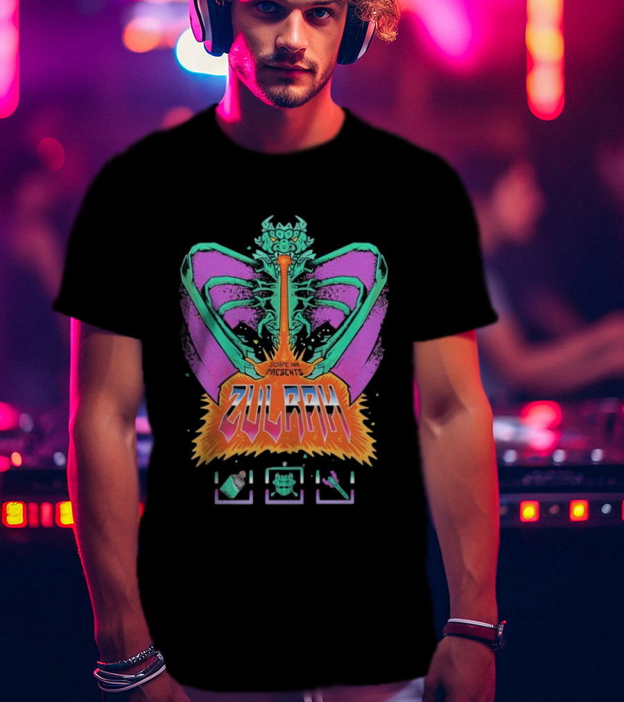 Zulrah Scape Ink Presents Retro Color Burst T-Shirt