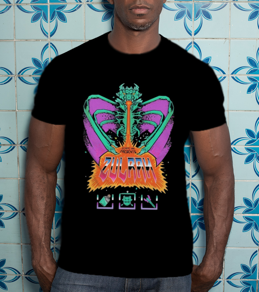 Zulrah Scape Ink Presents Retro Color Burst T-Shirt