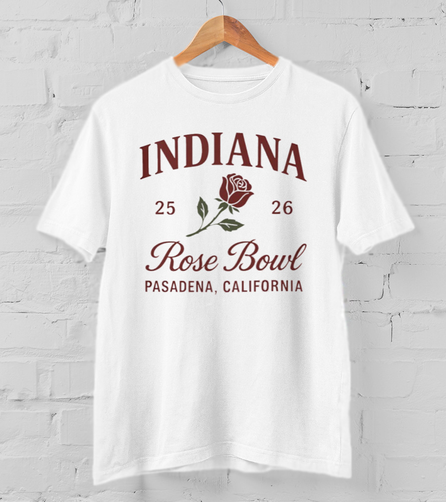 Indiana Rose Bowl Pasadena California 2025 2026 T-Shirt