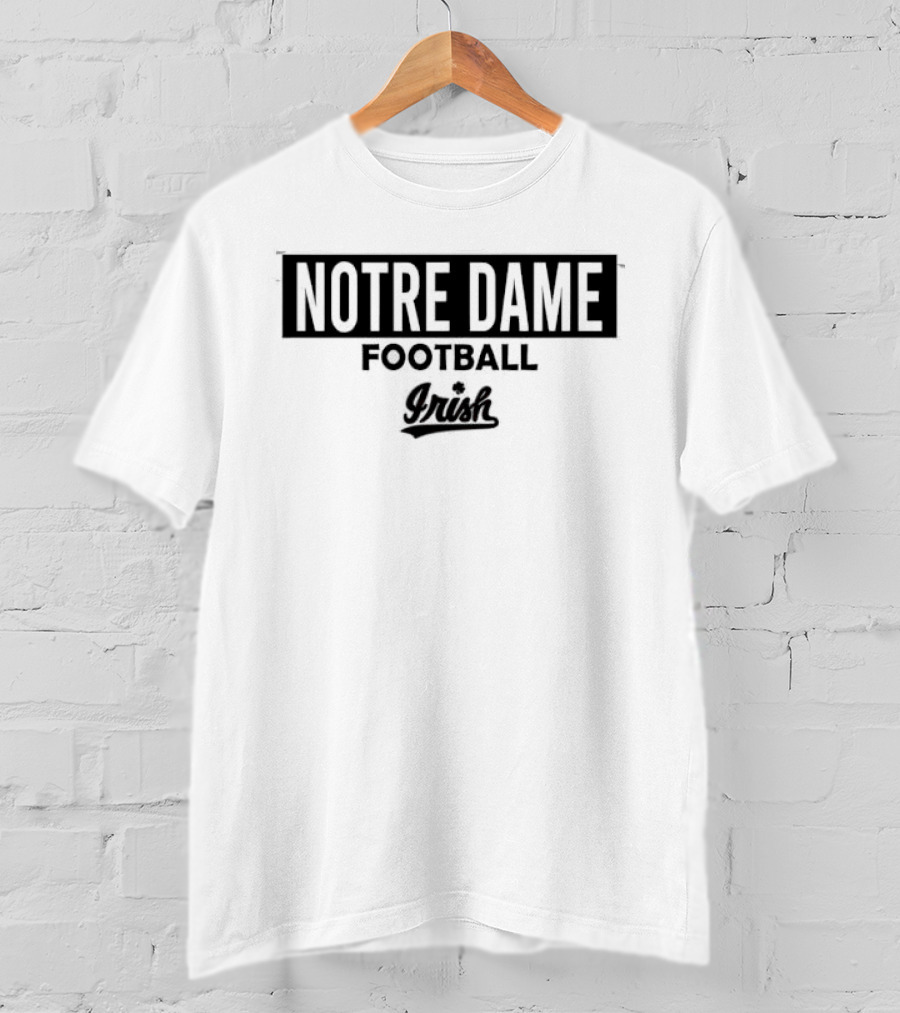 Notre Dame Fighting Irish Under Armour 2025 Football Fan T-Shirt