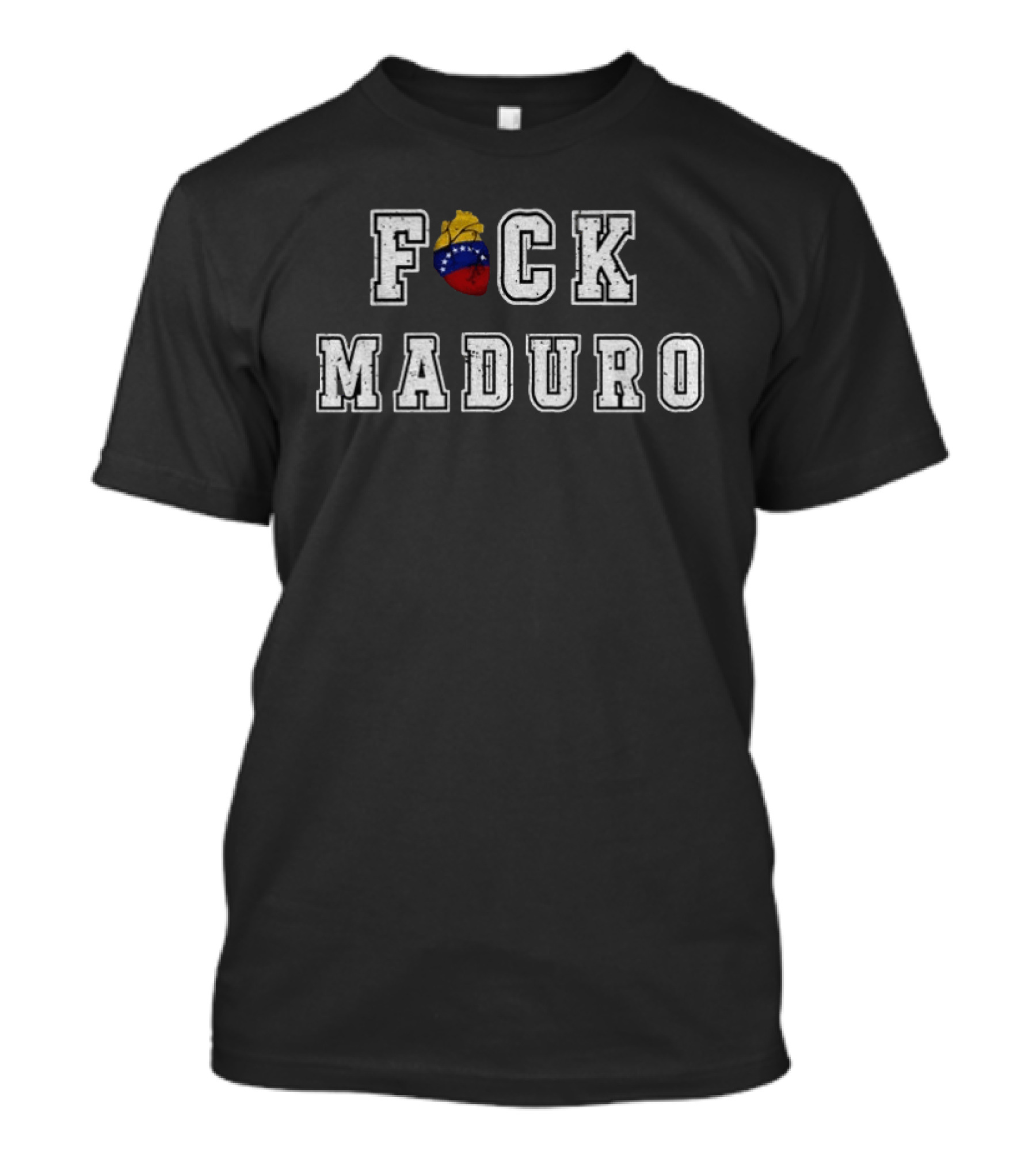 F*ck Maduro Venezuela Flag Protest Statement 2026 T-Shirt