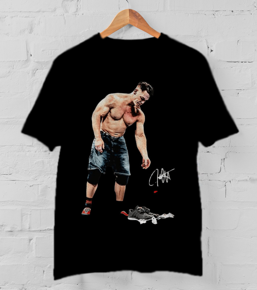 John Cena Final Act WWE Signature Moments Collectible T-Shirt