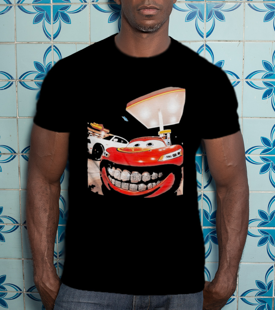 Cars Lightning McQueen Grills Radiator Springs Charger T-Shirt