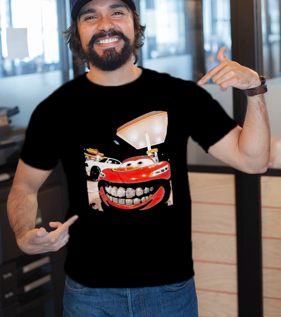 Cars Lightning McQueen Grills Radiator Springs Charger T-Shirt