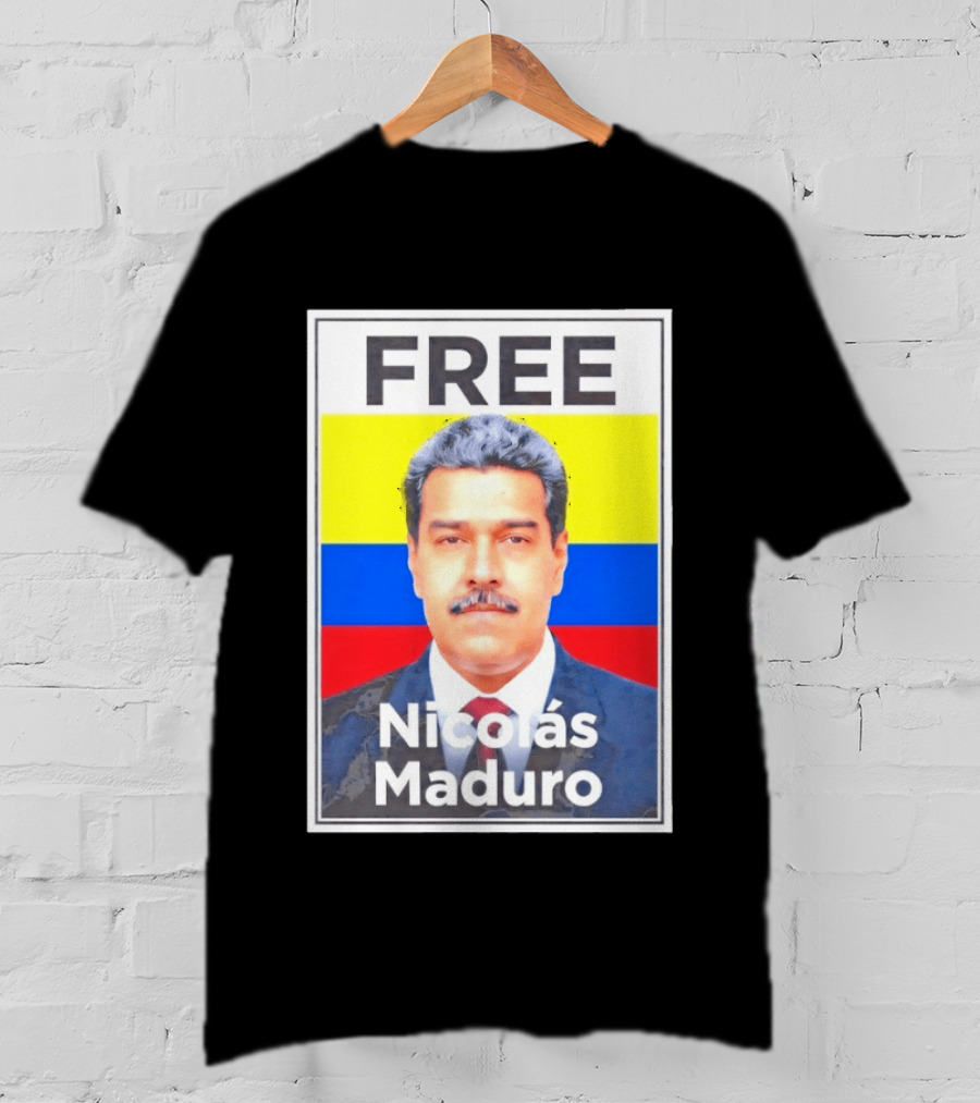 FREE Nicolás Maduro Venezuela Flag Political T-Shirt