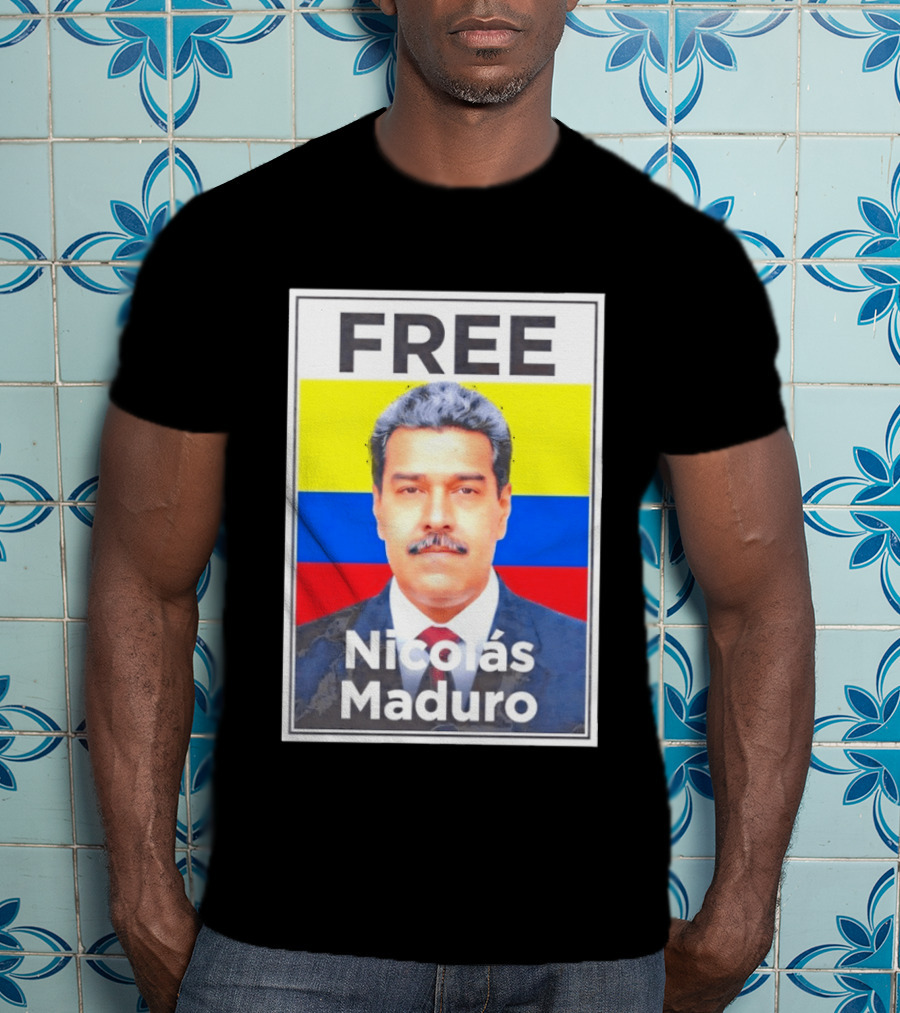 FREE Nicolás Maduro Venezuela Flag Political T-Shirt