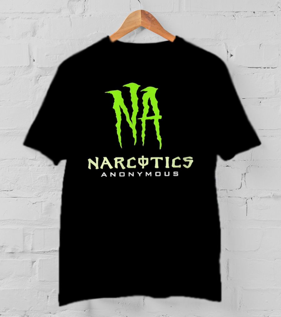 NA Narcotics Anonymous Monster Energy Style Collaboration T-Shirt