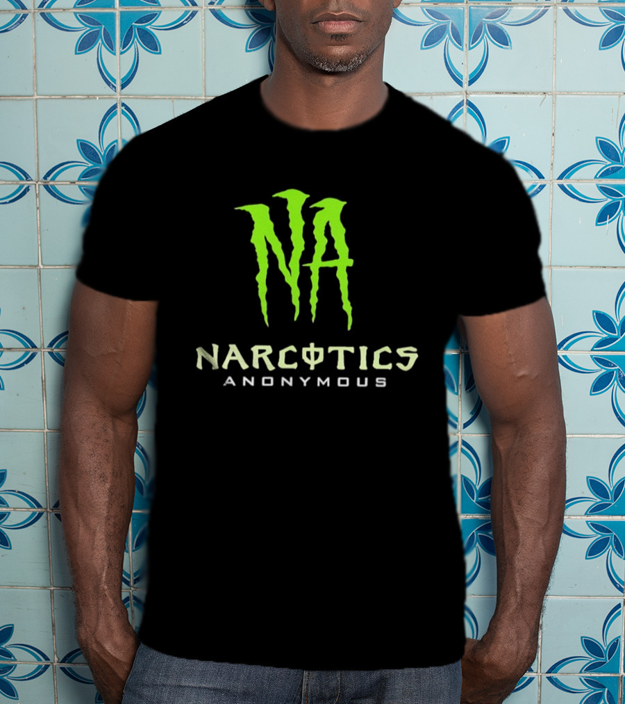 NA Narcotics Anonymous Monster Energy Style Collaboration T-Shirt
