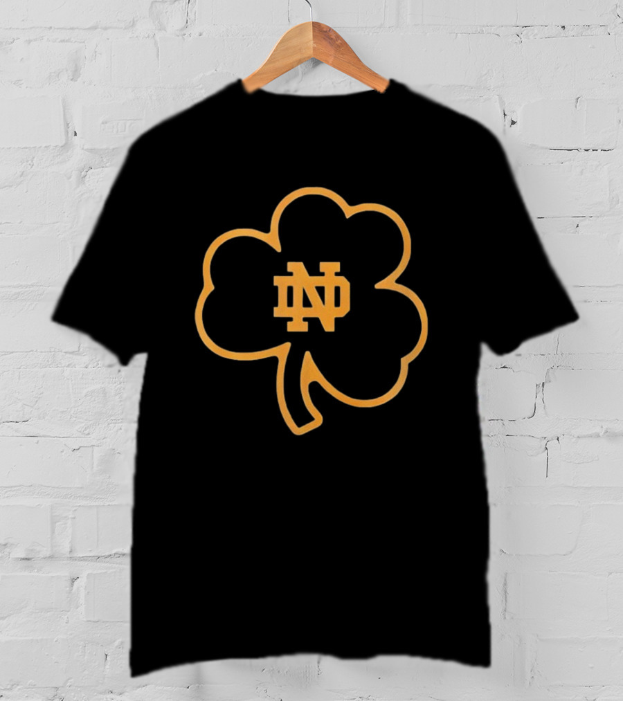 Notre Dame Football Marcus Freeman ND Clover T-Shirt