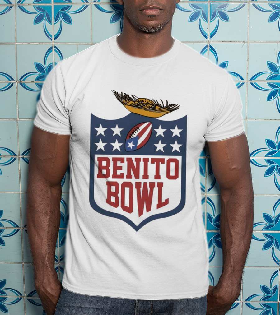 Benito Bowl Bad Bunny Puerto Rico LIX NFL Football 2026 T-Shirt