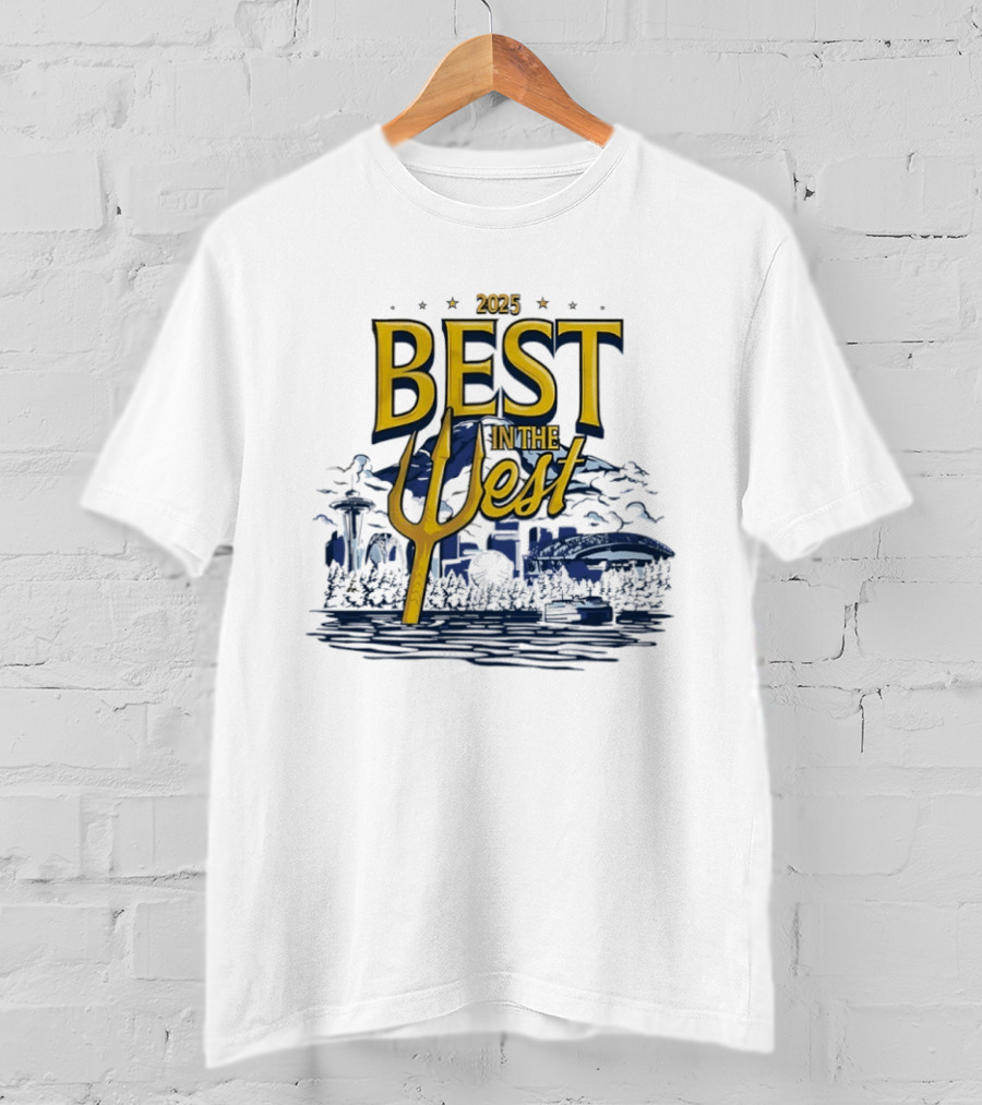 2025 Best In The West Seattle Seahawks T-Shirt