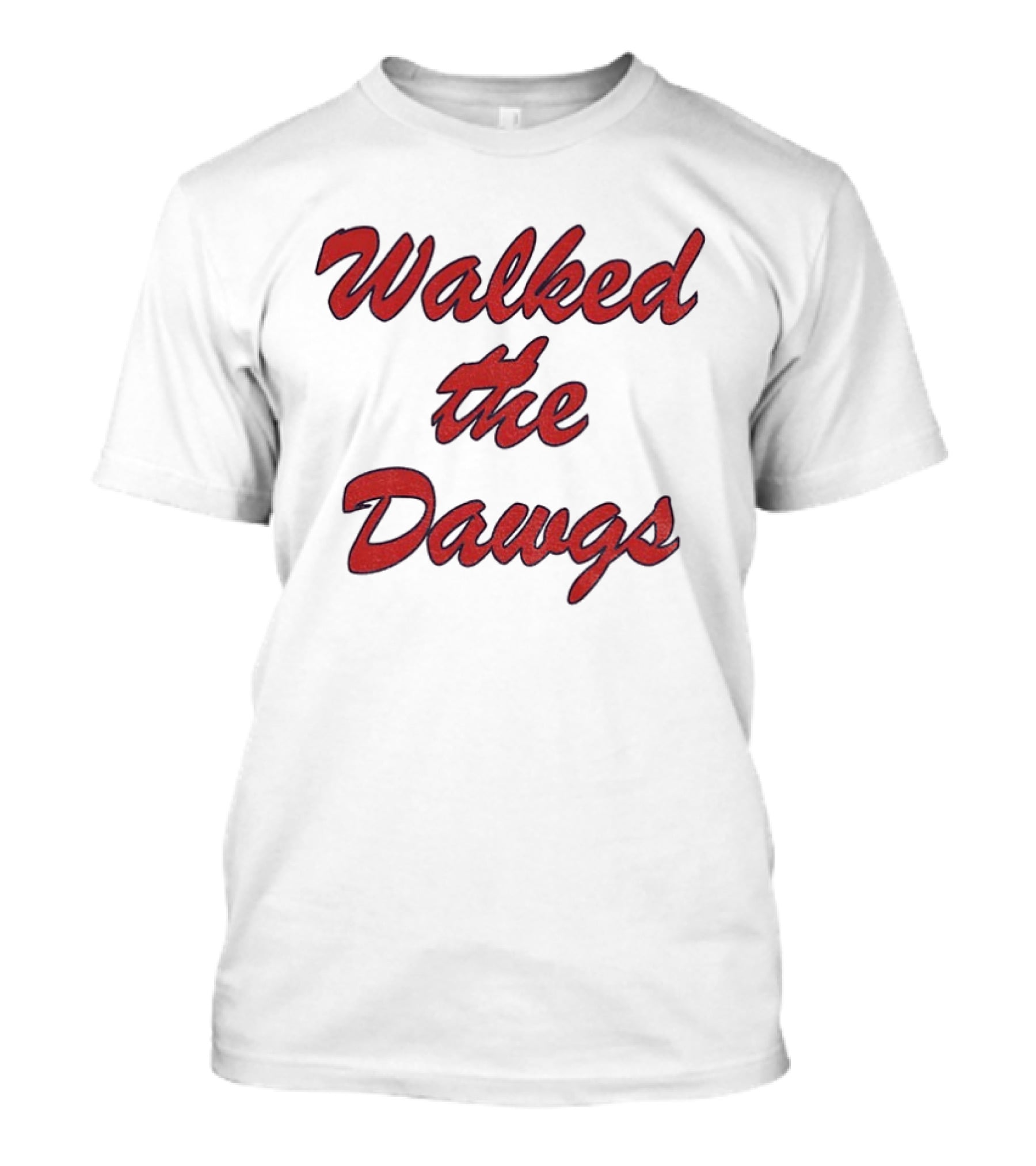 Walked The Dawgs Ole Miss Rebels Football Hotty Toddy T-Shirt