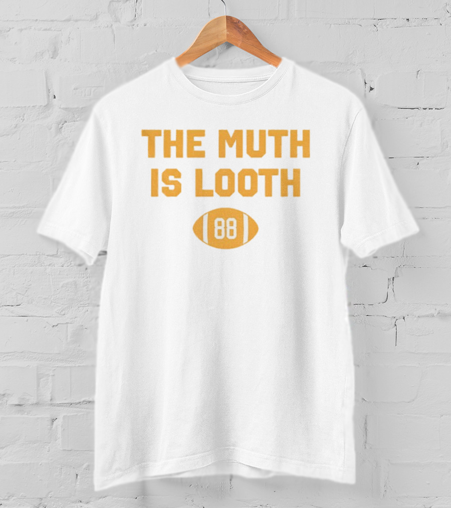 Pittsburgh Steelers Pat Freiermuth 88 The Muth Is Looth Football T-Shirt