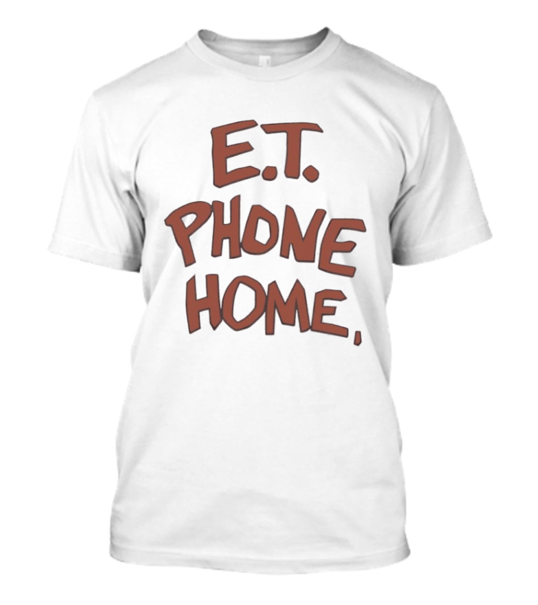 E.T. Phone Home Text Iconic Movie T-Shirt