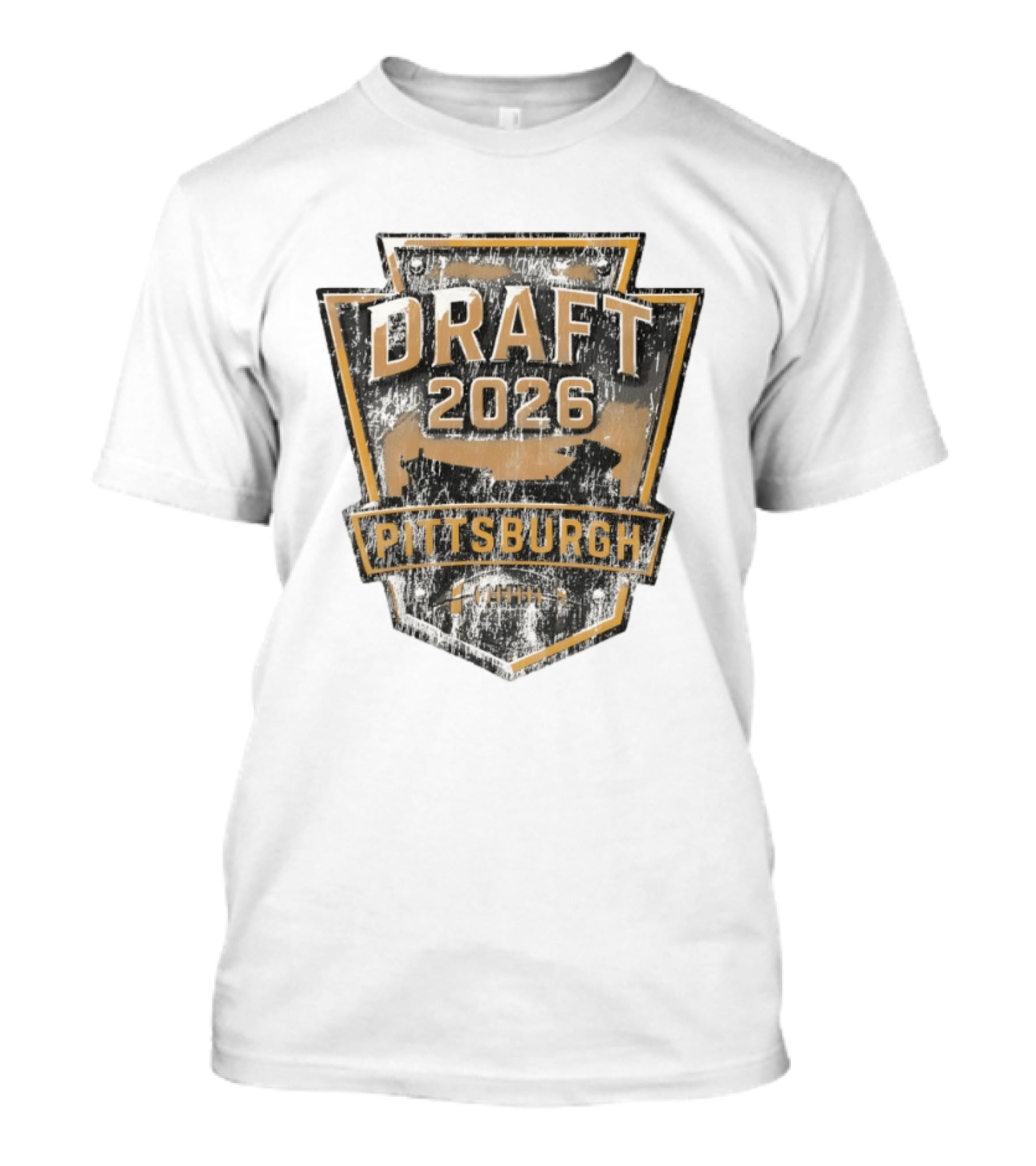 Pittsburgh Draft 2026 Vintage Steelers Football T-Shirt