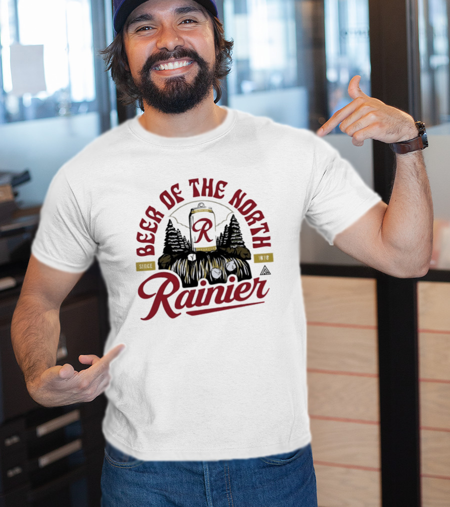 Rainier Beer Of The North Logo Since 1878 T-Shirt