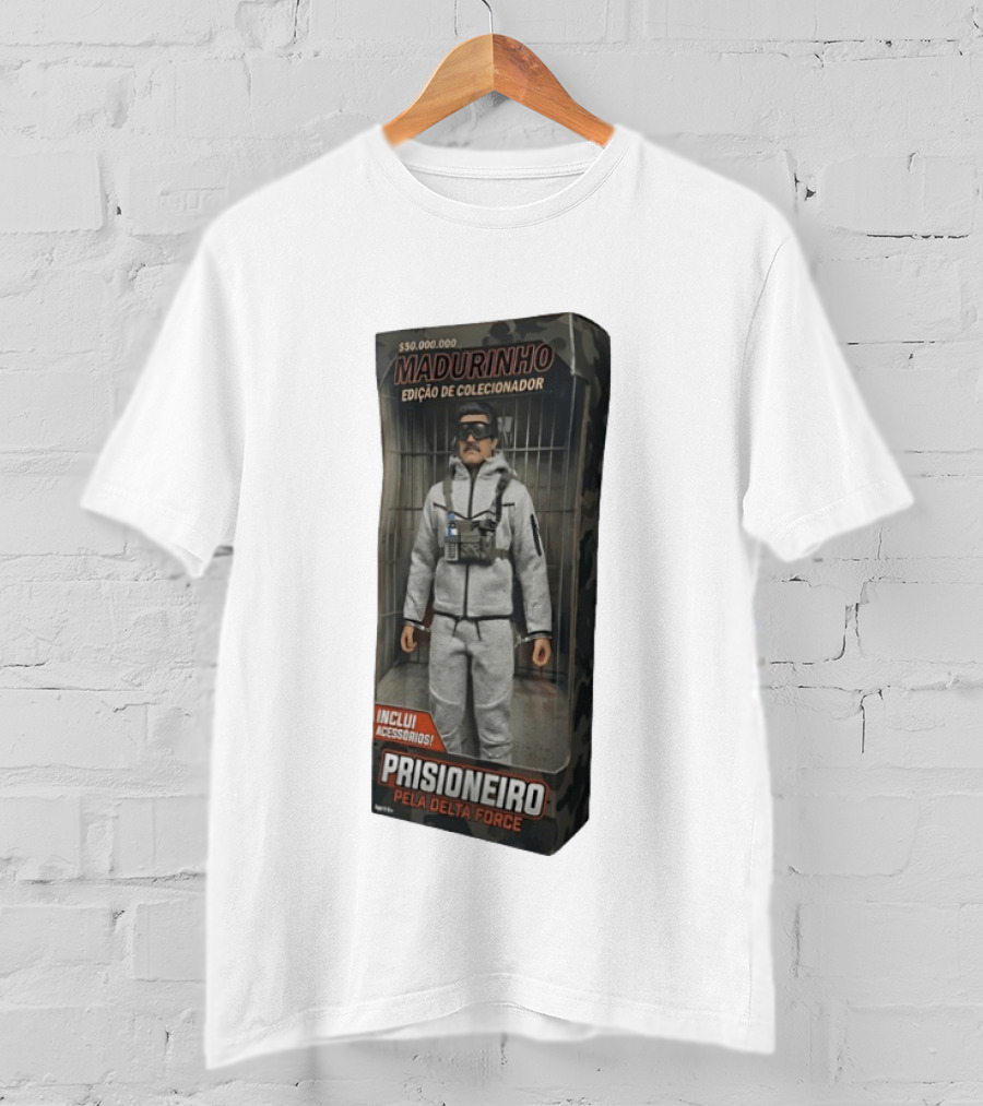Madurinho Edição De Colecionador Prisioneiro Pela Delta Force Inclui Acessórios T-Shirt