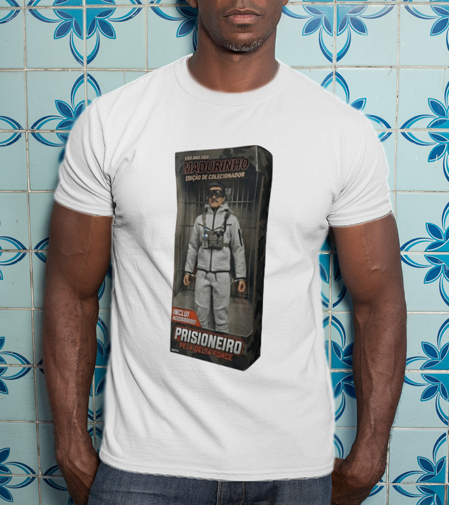 Madurinho Edição De Colecionador Prisioneiro Pela Delta Force Inclui Acessórios T-Shirt