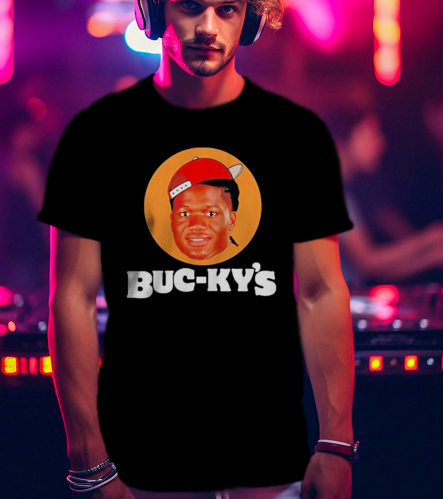 Buc Kys Bucky Irving Meme Tampa Bay Buccaneers Buc Ees T-Shirt